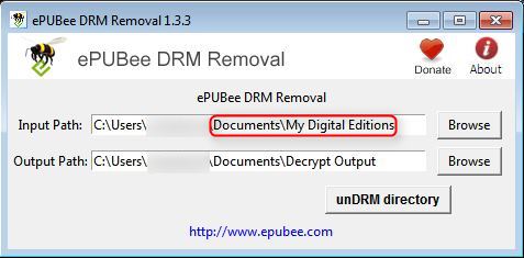 how to use adobe digital editions to remove drm from epub